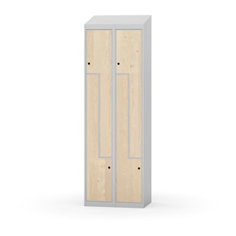 Novis Z vaatekaappi, vinokatto, 4-lok, L60 cm