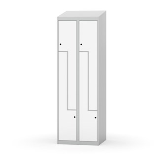 Novis Z vaatekaappi, vinokatto, 4-lok, L60 cm