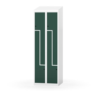Novis Z vaatekaappi, vinokatto, 4-lok, L60 cm