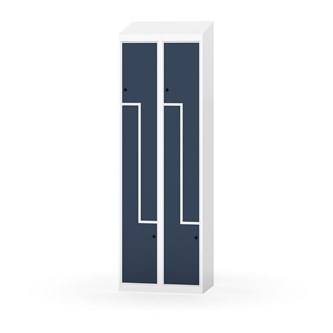 Novis Z vaatekaappi, vinokatto, 4-lok, L60 cm