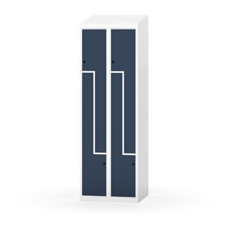 Novis Z vaatekaappi, vinokatto, 4-lok, L60 cm