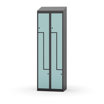 Novis Z vaatekaappi, vinokatto, 4-lok, L60 cm