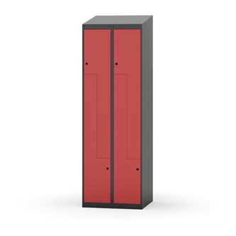 Novis Z vaatekaappi, vinokatto, 4-lok, L60 cm