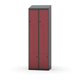 Novis Z vaatekaappi, vinokatto, 4-lok, L60 cm