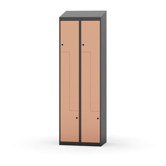 Novis Z vaatekaappi, vinokatto, 4-lok, L60 cm
