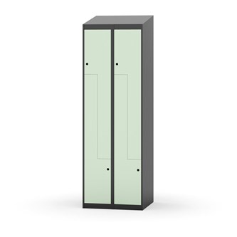Novis Z vaatekaappi, vinokatto, 4-lok, L60 cm