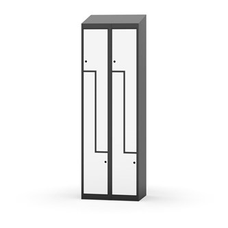 Novis Z vaatekaappi, vinokatto, 4-lok, L60 cm