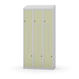 Novis Z vaatekaappi, vinokatto, 6-lok, L90 cm
