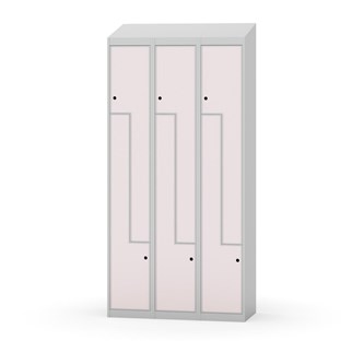 Novis Z vaatekaappi, vinokatto, 6-lok, L90 cm