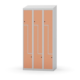 Novis Z vaatekaappi, vinokatto, 6-lok, L90 cm