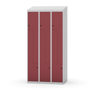 Novis Z vaatekaappi, vinokatto, 6-lok, L90 cm