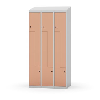 Novis Z vaatekaappi, vinokatto, 6-lok, L90 cm