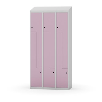 Novis Z vaatekaappi, vinokatto, 6-lok, L90 cm