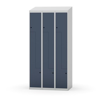 Novis Z vaatekaappi, vinokatto, 6-lok, L90 cm