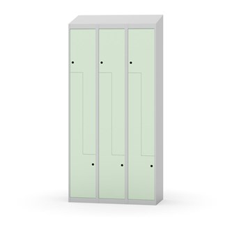 Novis Z vaatekaappi, vinokatto, 6-lok, L90 cm