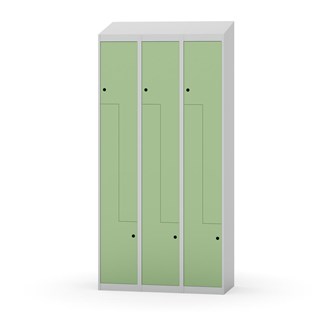 Novis Z vaatekaappi, vinokatto, 6-lok, L90 cm