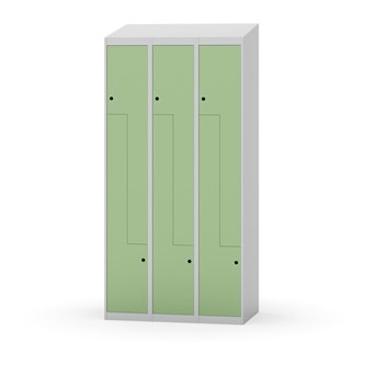 Novis Z vaatekaappi, vinokatto, 6-lok, L90 cm