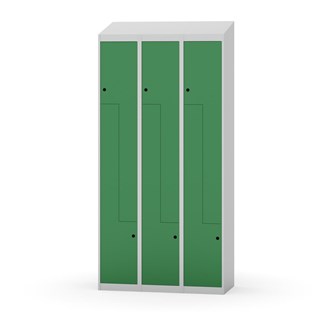Novis Z vaatekaappi, vinokatto, 6-lok, L90 cm