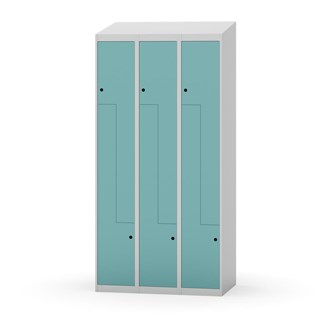 Novis Z vaatekaappi, vinokatto, 6-lok, L90 cm