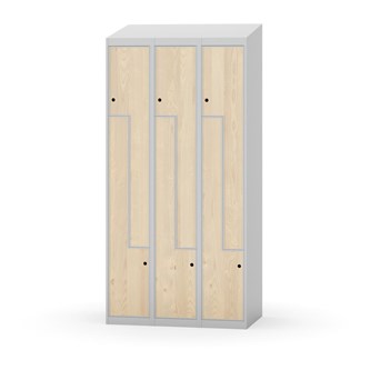 Novis Z vaatekaappi, vinokatto, 6-lok, L90 cm