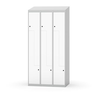 Novis Z vaatekaappi, vinokatto, 6-lok, L90 cm