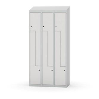 Novis Z vaatekaappi, vinokatto, 6-lok, L90 cm