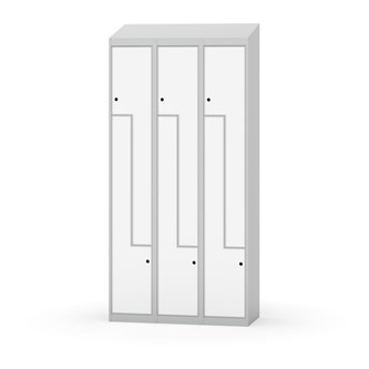 Novis Z vaatekaappi, vinokatto, 6-lok, L90 cm