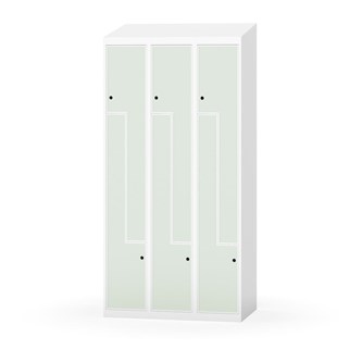 Novis Z vaatekaappi, vinokatto, 6-lok, L90 cm