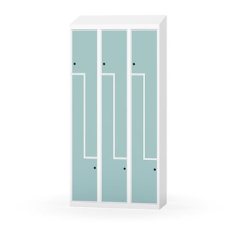 Novis Z vaatekaappi, vinokatto, 6-lok, L90 cm