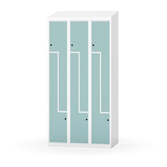 Novis Z vaatekaappi, vinokatto, 6-lok, L90 cm