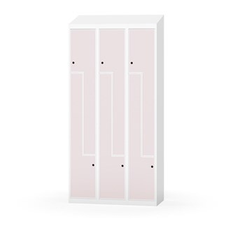 Novis Z vaatekaappi, vinokatto, 6-lok, L90 cm