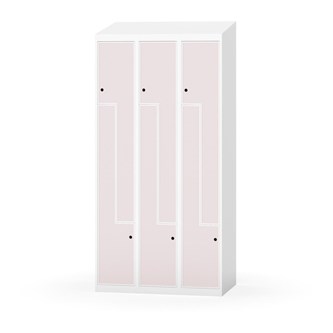 Novis Z vaatekaappi, vinokatto, 6-lok, L90 cm