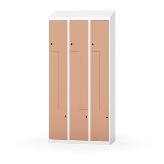 Novis Z vaatekaappi, vinokatto, 6-lok, L90 cm