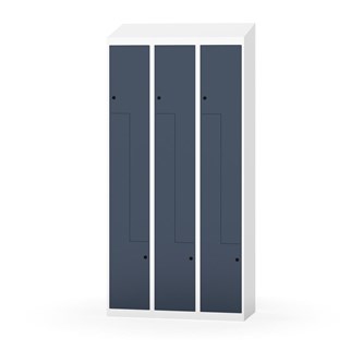 Novis Z vaatekaappi, vinokatto, 6-lok, L90 cm