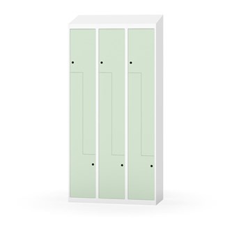 Novis Z vaatekaappi, vinokatto, 6-lok, L90 cm