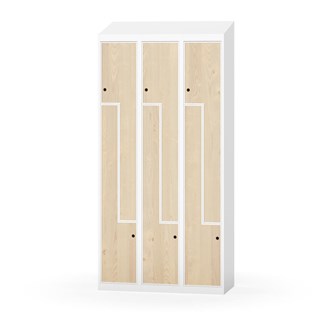Novis Z vaatekaappi, vinokatto, 6-lok, L90 cm