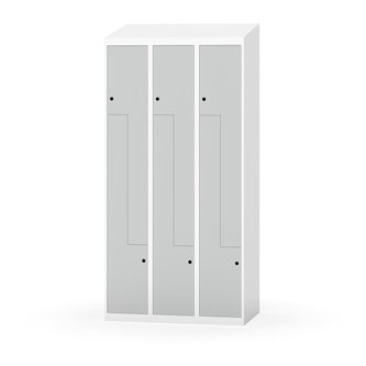 Novis Z vaatekaappi, vinokatto, 6-lok, L90 cm