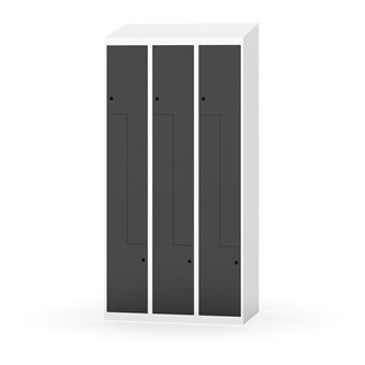 Novis Z vaatekaappi, vinokatto, 6-lok, L90 cm