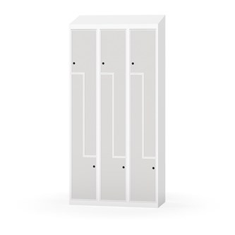 Novis Z vaatekaappi, vinokatto, 6-lok, L90 cm
