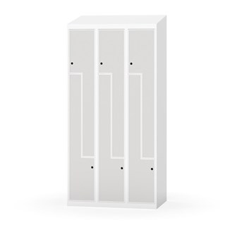 Novis Z vaatekaappi, vinokatto, 6-lok, L90 cm