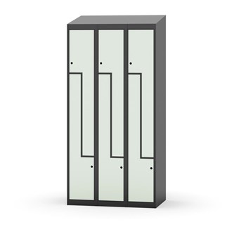 Novis Z vaatekaappi, vinokatto, 6-lok, L90 cm