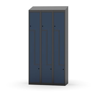 Novis Z vaatekaappi, vinokatto, 6-lok, L90 cm