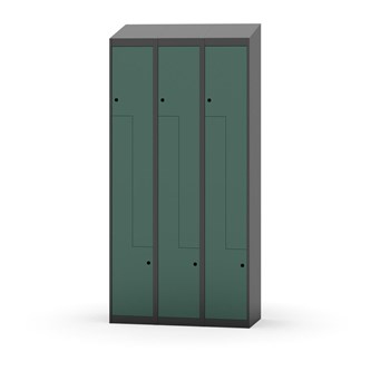 Novis Z vaatekaappi, vinokatto, 6-lok, L90 cm