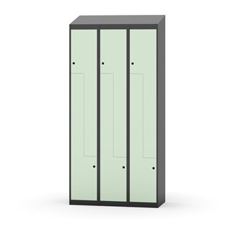Novis Z vaatekaappi, vinokatto, 6-lok, L90 cm