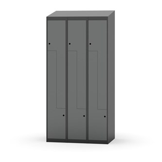 Novis Z vaatekaappi, vinokatto, 6-lok, L90 cm