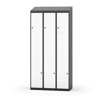 Novis Z vaatekaappi, vinokatto, 6-lok, L90 cm
