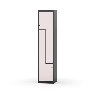 Novis Z vaatekaappi, tasakatto, 2-lok, L40 cm