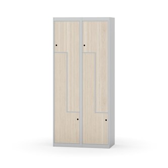 Novis Z vaatekaappi, tasakatto, 4-lok, L80 cm