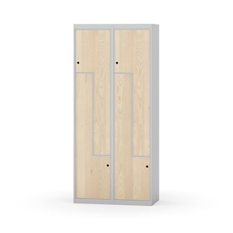 Novis Z vaatekaappi, tasakatto, 4-lok, L80 cm