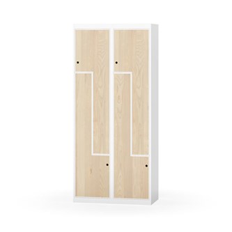 Novis Z vaatekaappi, tasakatto, 4-lok, L80 cm